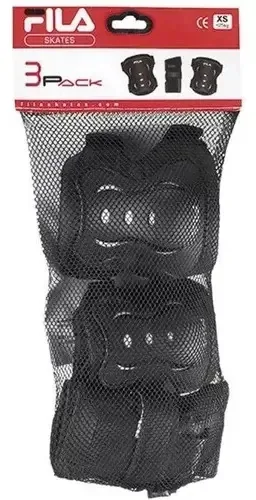 Kit De Proteção Fila Skates Fp Gears F19 Boy Tam. M