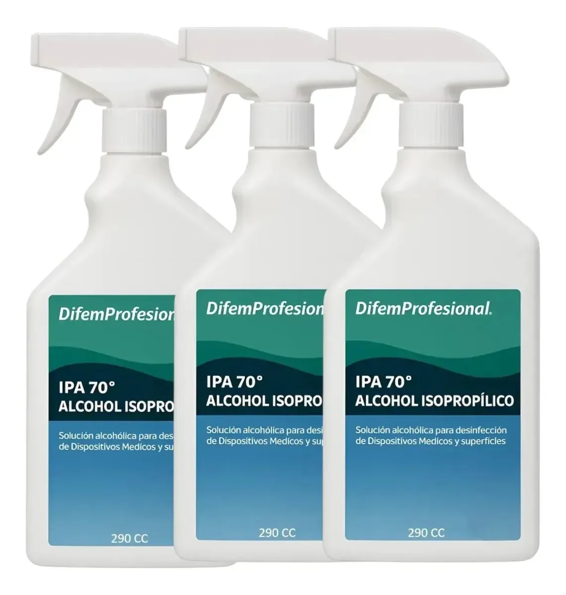 Álcool isopropílico neoclínico com atomizador de 290 ml para equipamentos de limpeza