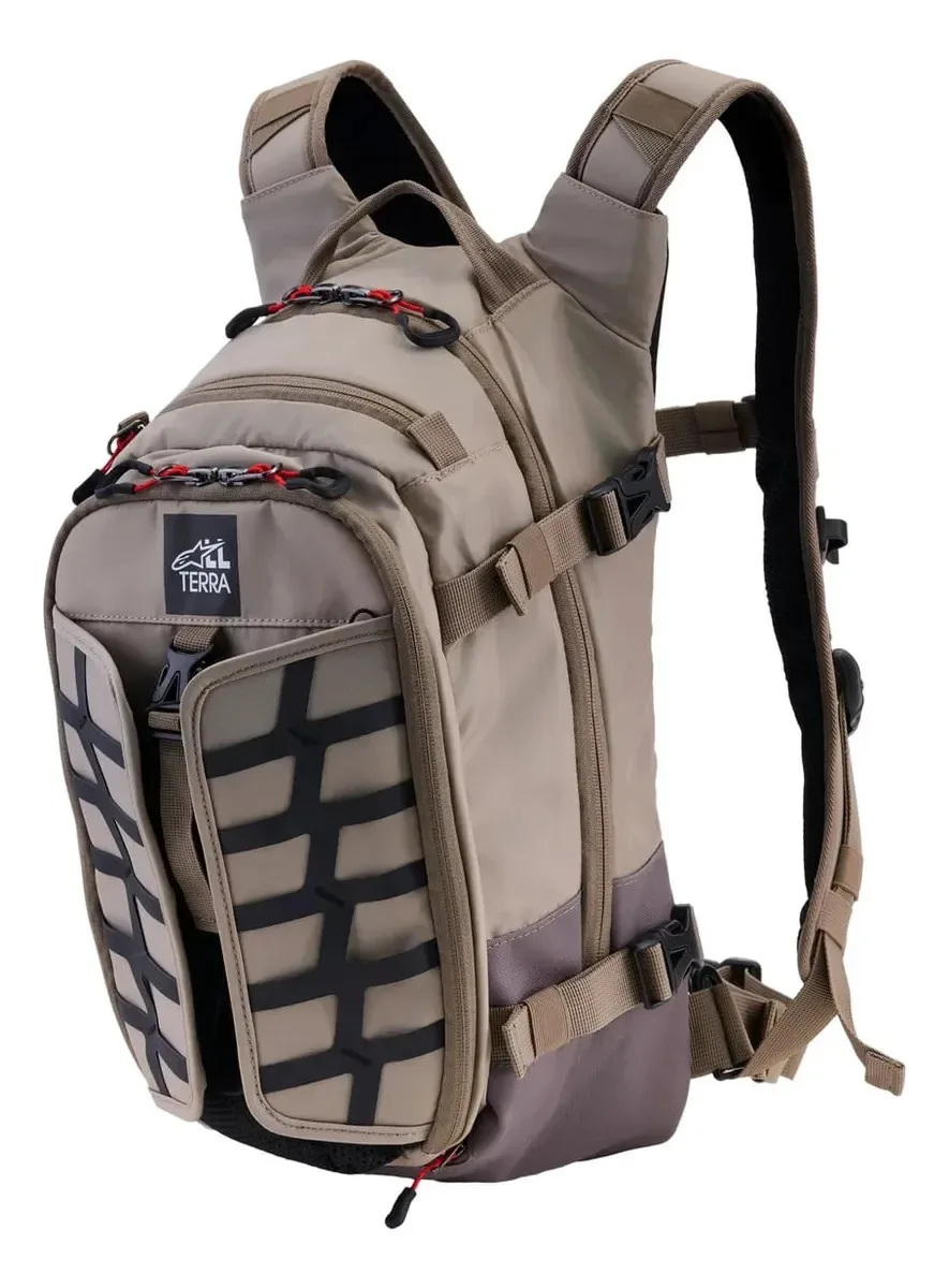 Mochila de motocicleta Alpinestars At-15 Bege Bege