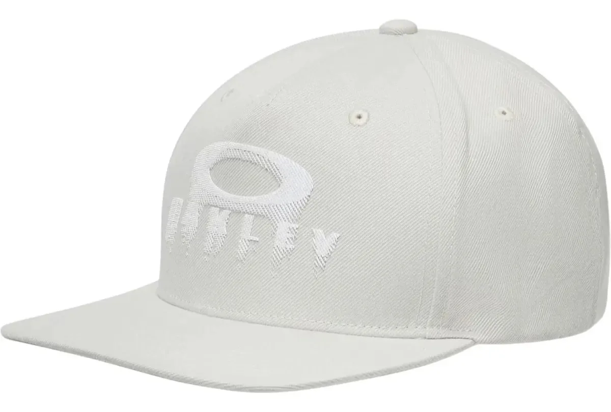 Boné gráfico unissex Mark Iii da Oakley branco Fos902098-68s, branco exclusivo
