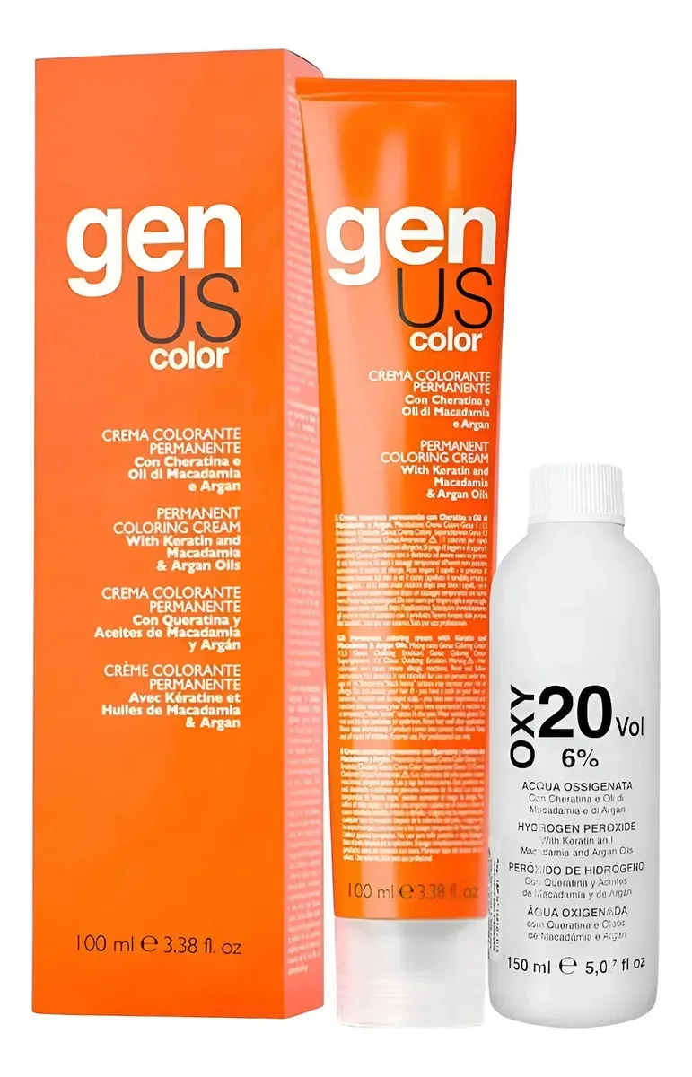 Tinta Genus Color 100ml 4.14 Castanho Tabaco