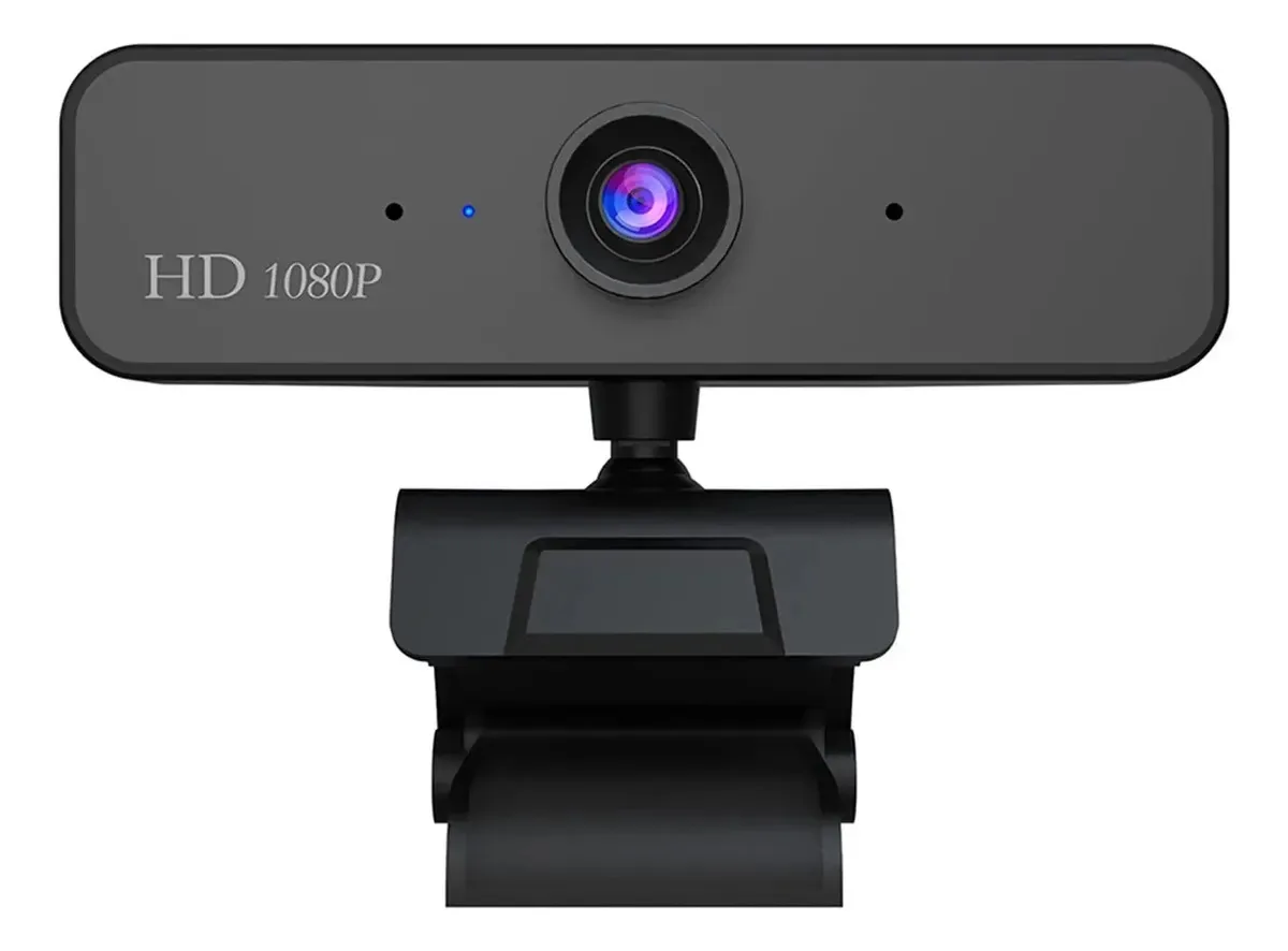 Webcam BNS7Fapq Webcam Full HD 1080p com microfone, webcam para laptop, câmera USB para PC para chamadas de vídeo, Twitch, Steam, webcam para videogames e gravação de vídeo