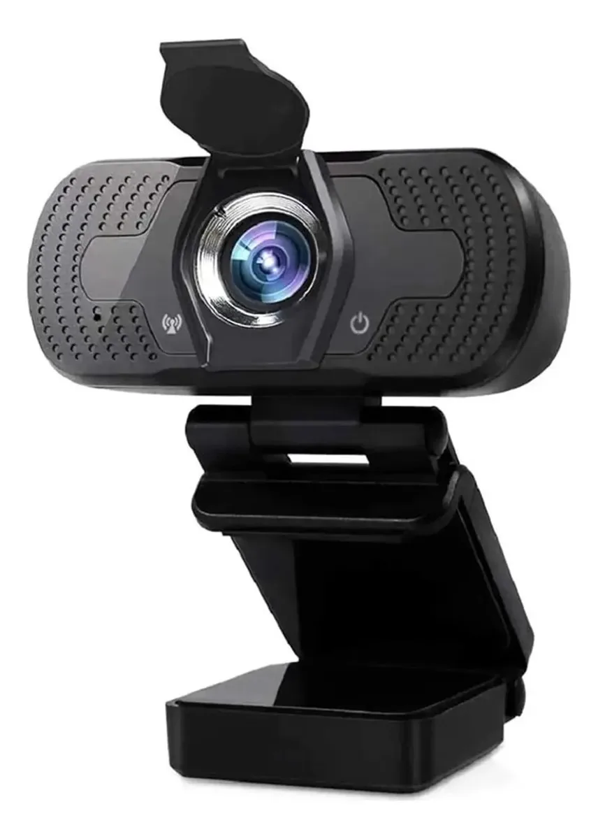 Webcam BNS7Fapq Webcam USB com microfone, capa de webcam HD 1080p para PC, webcam para streaming, gravação de videochamada para jogos (cor: 1080p)