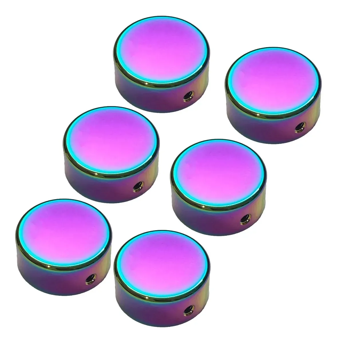Tampas de pedais de guitarra Solutek Solutek Buttons Interr