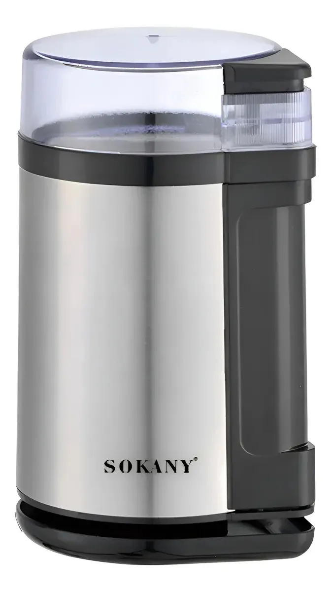 Moedor de grãos elétrico Sokany SM-3001S prateado