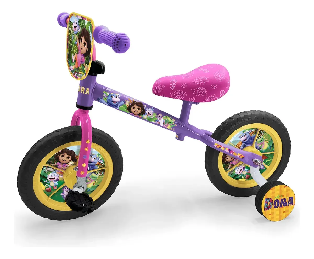 Bicicleta, camiclet, triciclo, pedais, rodas, Ryder, 50 kg, cor: Dora