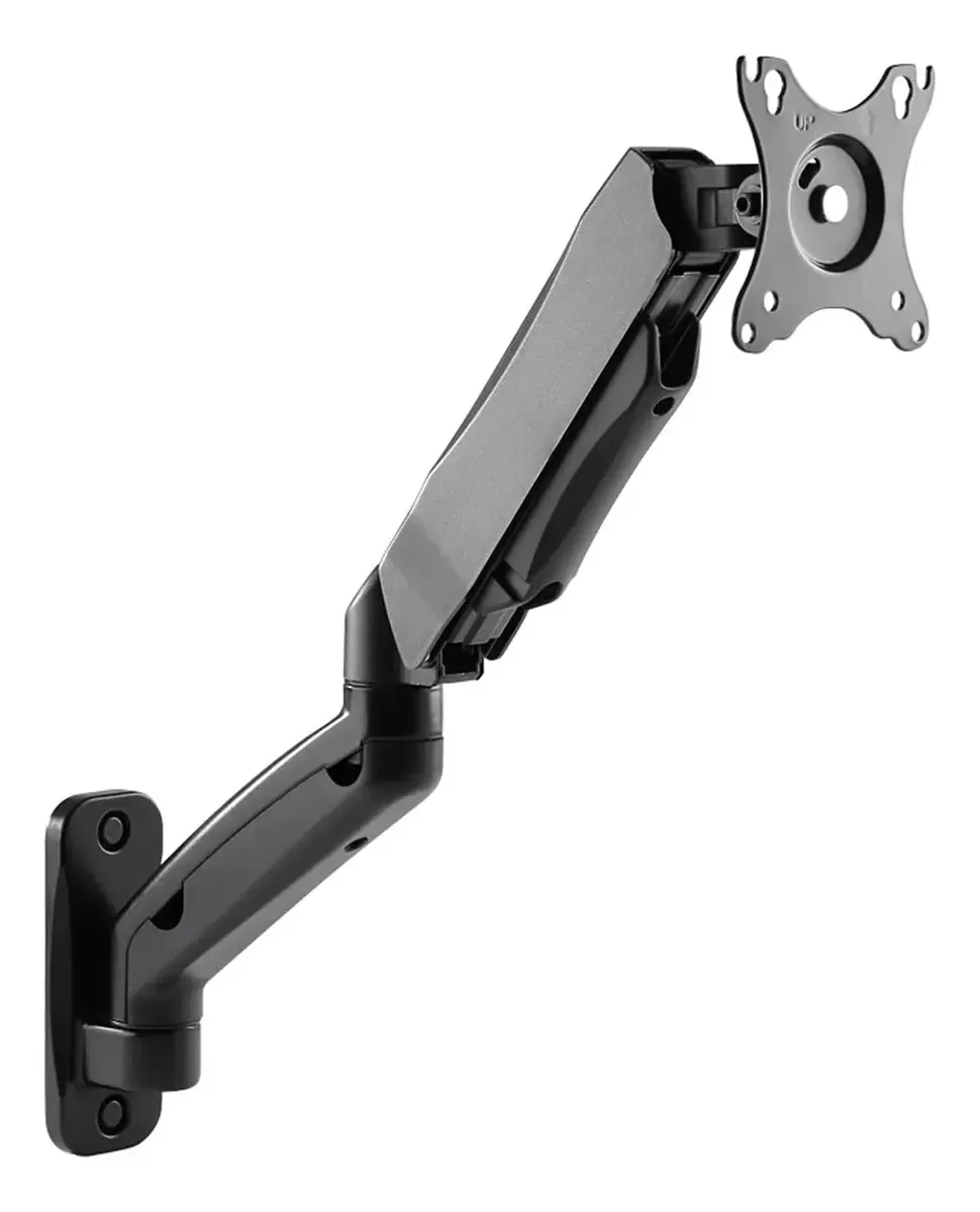 Suporte de monitor Monitor montado na parede Braço de suporte de monitor de braço longo com mola a gás Suporte de suporte de monitor ajustável O braço de monitor ajustável serve para 17-2 monitores