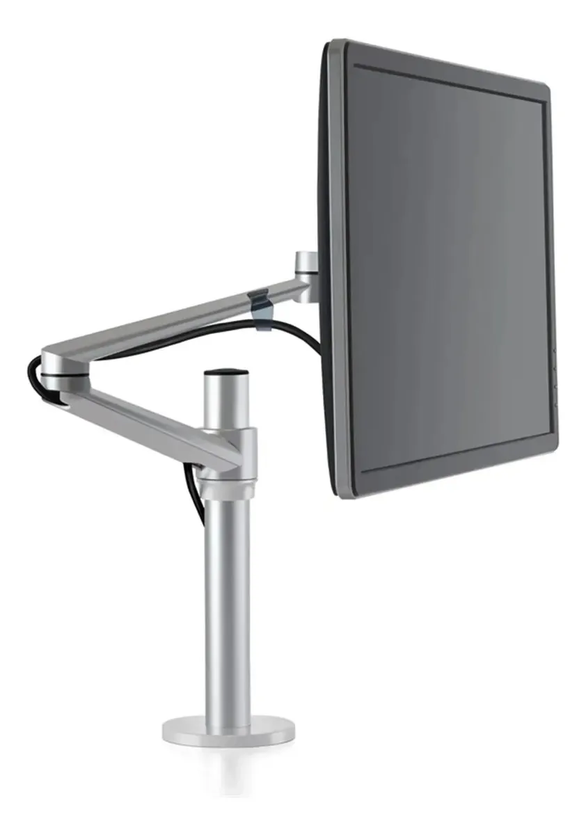 Suporte de monitor Suporte de monitor ajustável em altura do braço Suporte de monitor de tela de 17-32 polegadas Suporte de monitor de mesa Full Motion Arm Suporte de montagem de monitor de mesa