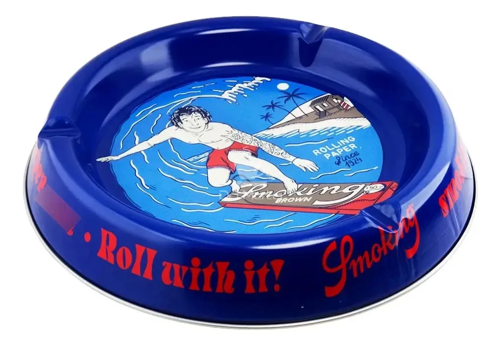 Cinzeiro De Metal Smoking Surf