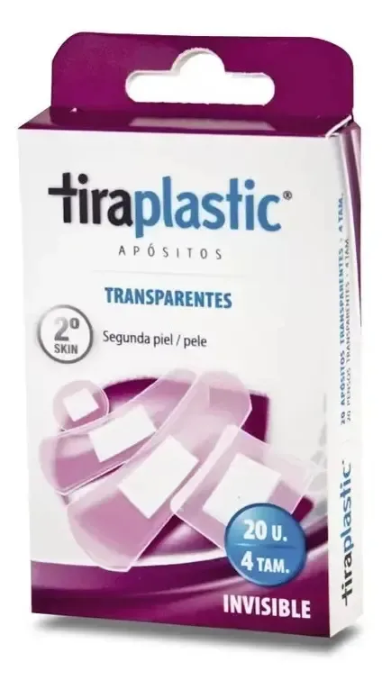 Band-Aids invisíveis 20 unidades/4 tamanhos