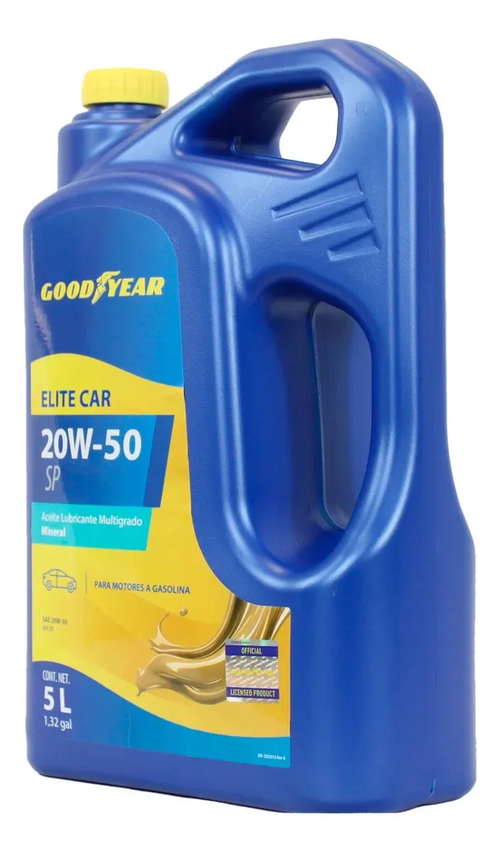 Óleo de motor mineral Goodyear 20w-50 5l