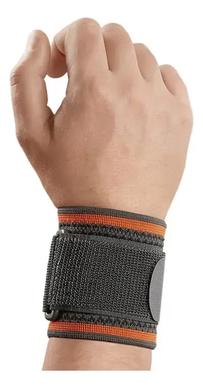 Pulseira esportiva elástica ajustável Orliman Os6261 preta
