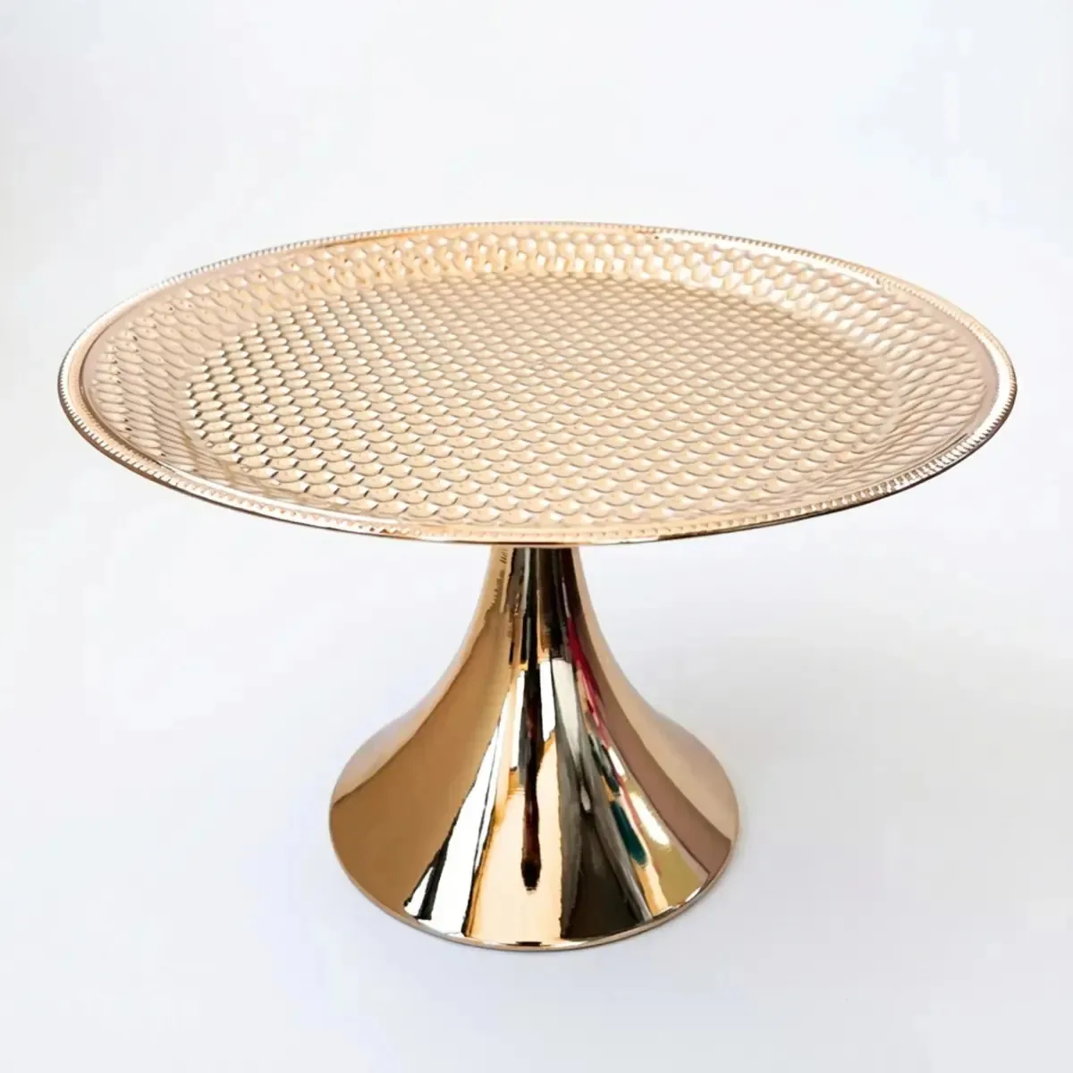 Suporte Para Doces E Bolos Sofisticado Ferro Festa Doceira Cor Dourado
