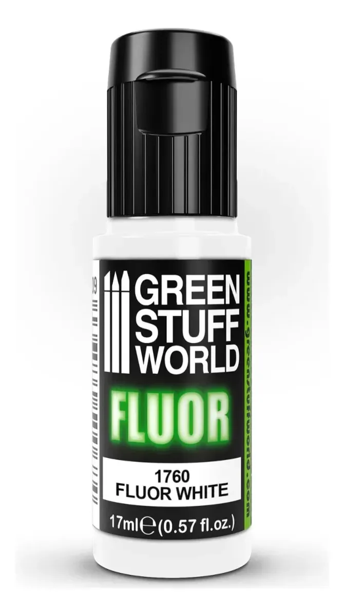 Green Stuff World: Tintas fluoradas - branco/branco 17 ml branco