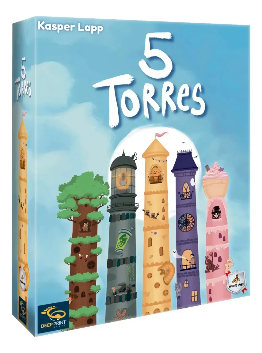 Jogo de tabuleiro 5 Torres
