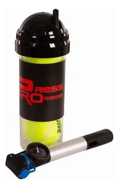 Pressurizador de bolas Softee X3 + com manômetro preto