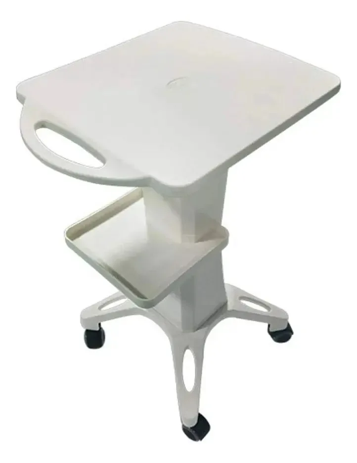 Caminhões de armazenamento manual Aunevn, carrinhos de cozinha móveis, carrinho de salão de beleza com roda universal, carrinho rolante pequeno de PVC, capacidade de carga de 70 kg