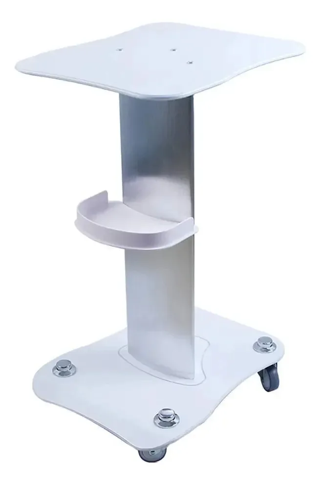 Caminhões de armazenamento manual Aunevn, carrinhos de cozinha móveis, carrinho rolante de salão de beleza, carrinho portátil de instrumentos de bolhas pequenas para clube de spa, capacidade de...