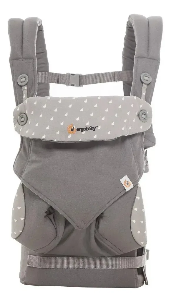 Ergo Baby Kangaroo 360 Orvalhado, Cinza