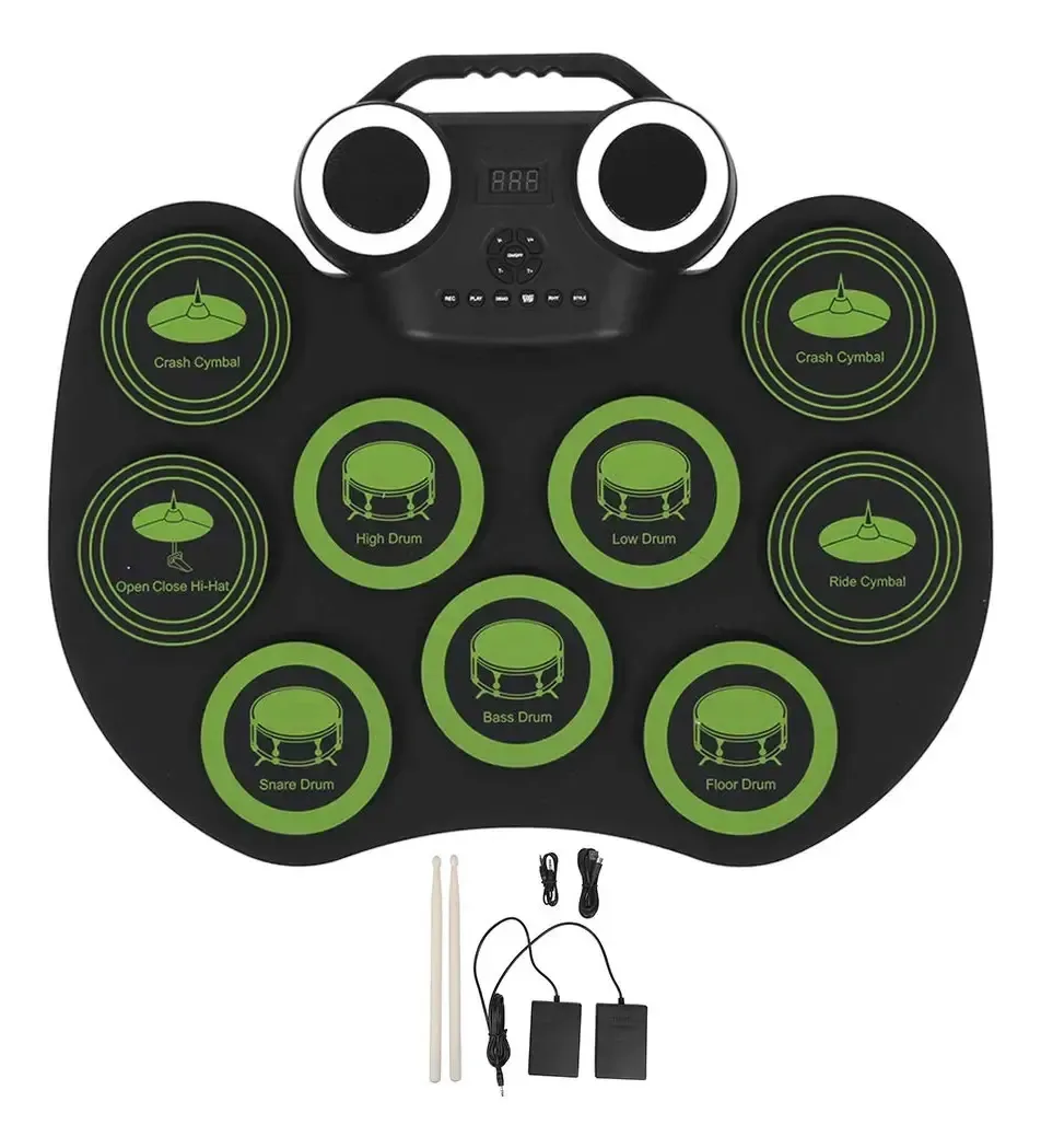 Bateria elétrica USB Bateria eletrônica, bateria elétrica, bateria eletrônica portátil, bateria eletrônica musical de laptop de design elegante para telefone