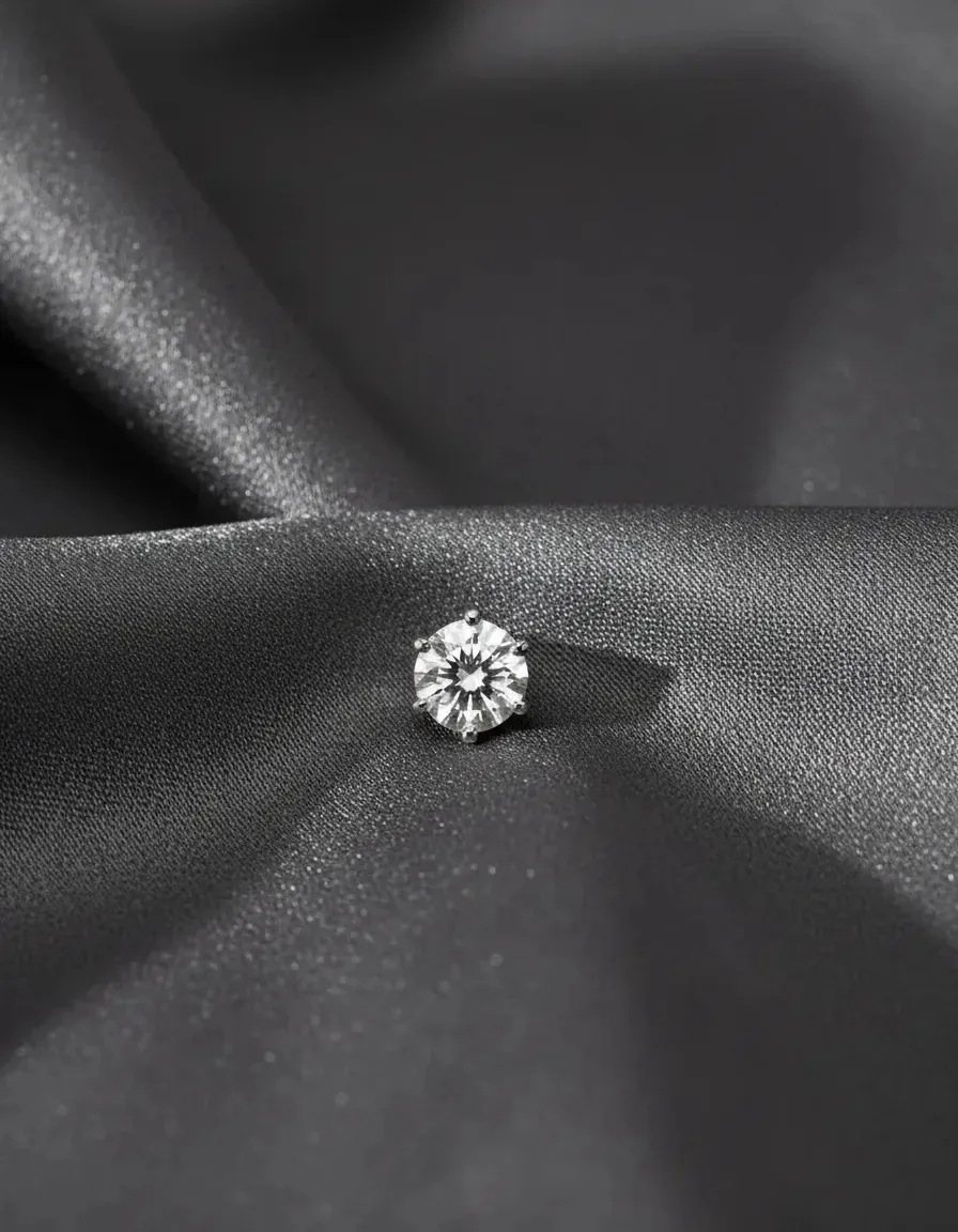 Brincos femininos masculinos, aço, pedra, diamante, prata, brincos