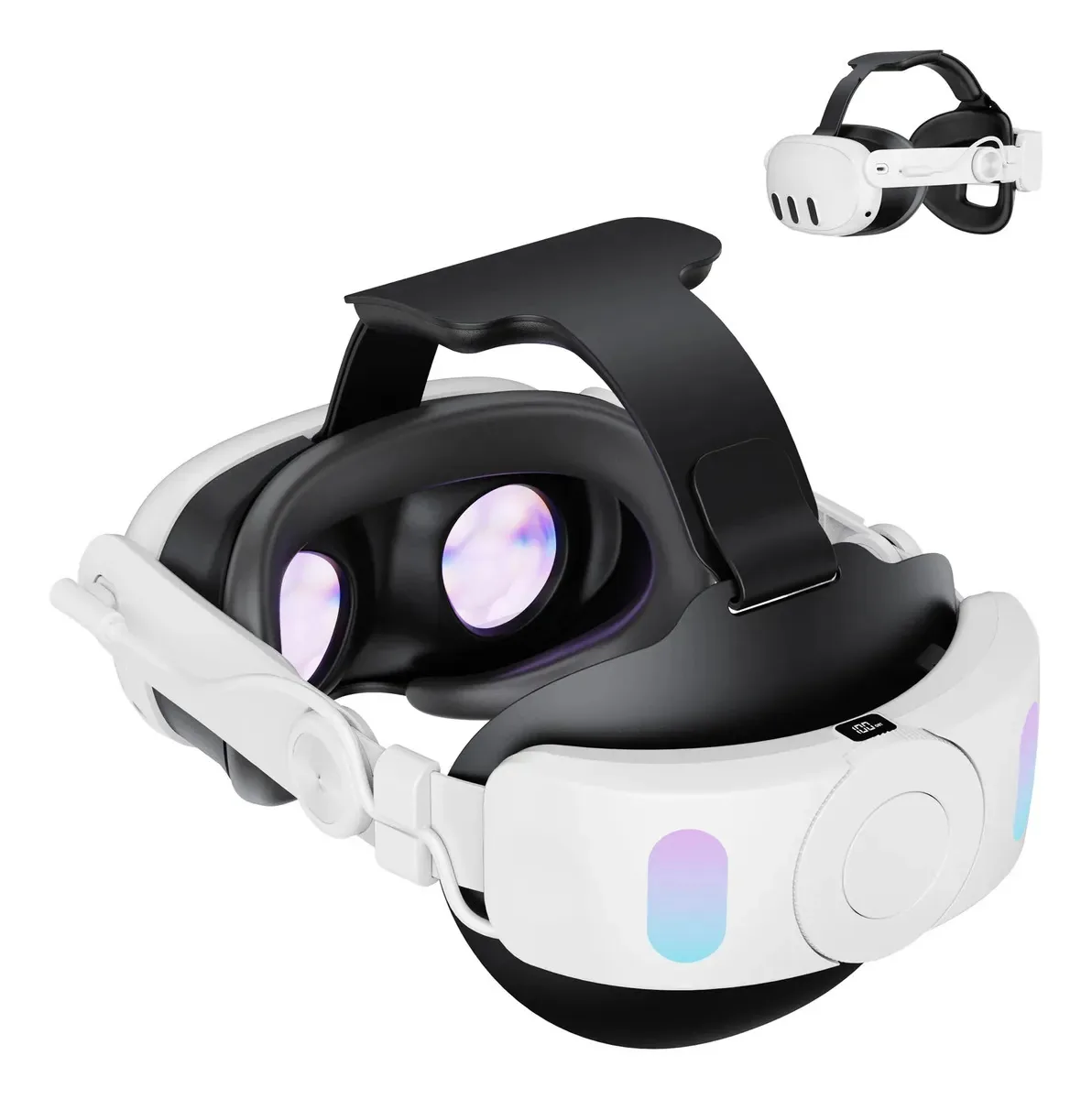 Meta Quest 3 VR Viewer, resolução trinta por cento mais nítida, 2x potência gráfica de realidade virtual sem fio - controles celulares