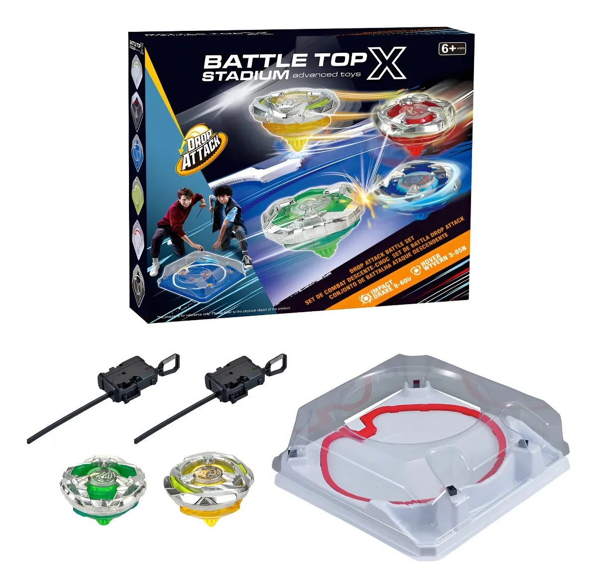 Brinquedo infantil Estadio Bx Trompos Combat Duelo