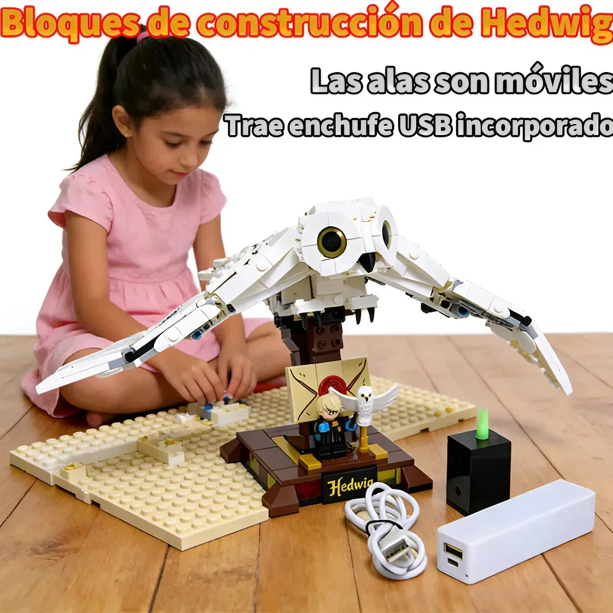 Hedwig Armable Blocks: brinquedo mágico de construção