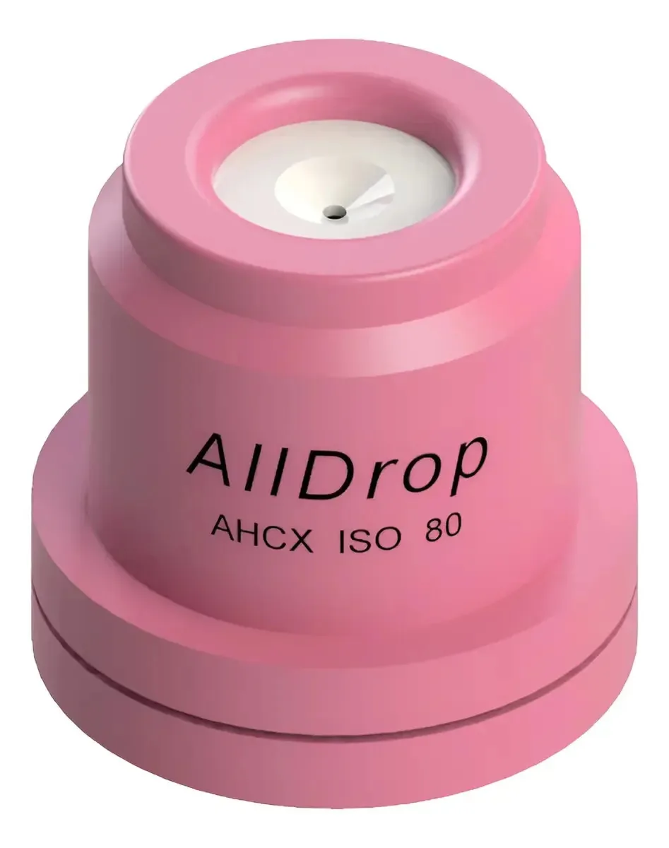 Bico Pulverização 80° Cone Vazio Baixa Vazão Kit 10 Cor Rosa