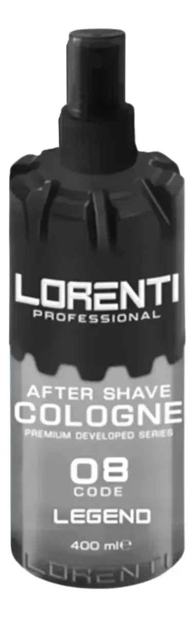 Colônia pós-barba profissional Lorenti Legend 08 400ml