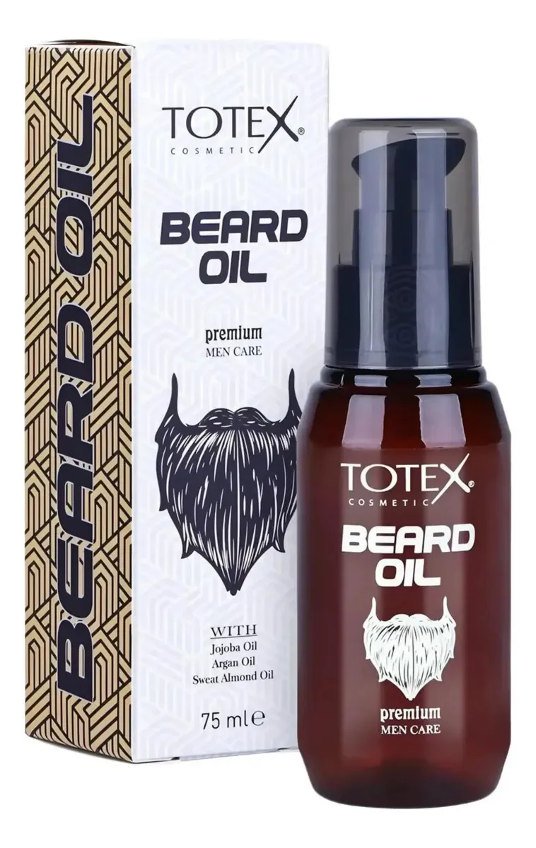 Óleo para barba 75ml - totex Amêndoa Doce / Jojoba