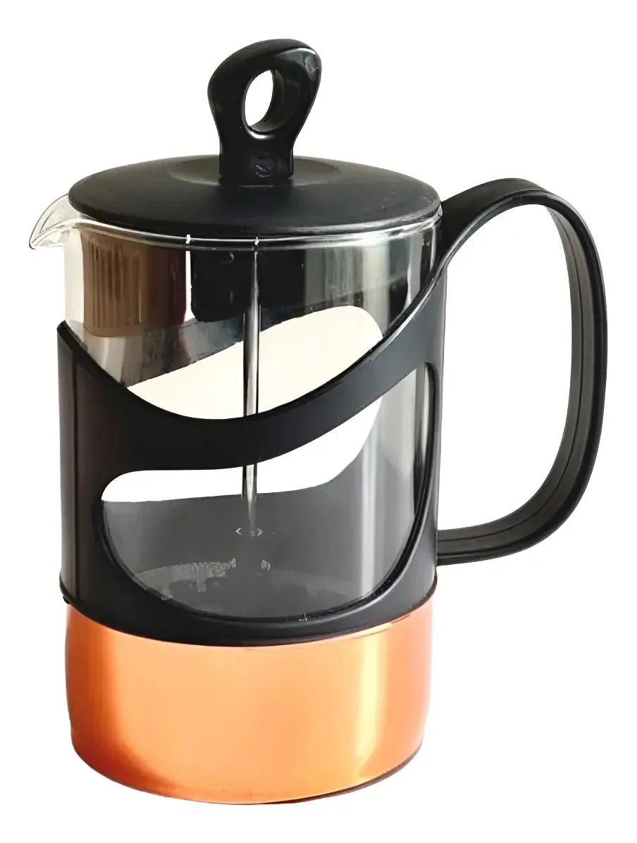 Cafeteira preta French Press