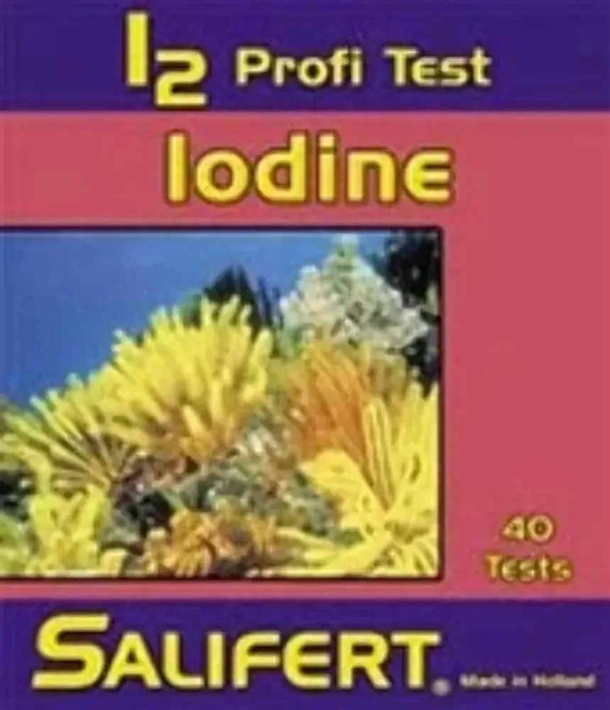 Kit de teste de iodo Salifert 40 testes