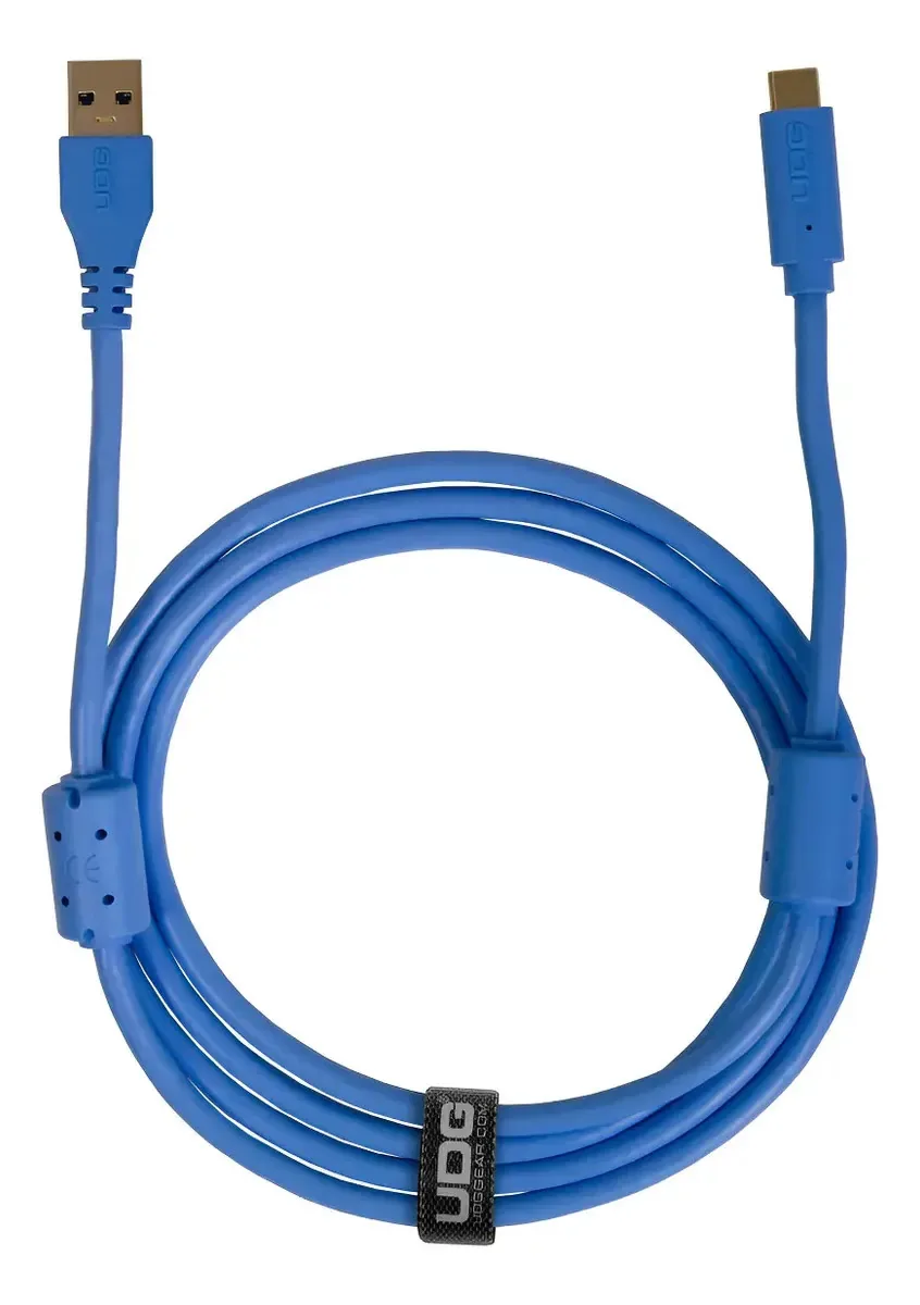 Cabo Usb C/usb A 1,5 Metros Pioneer Udg U98001lb Azul Azul