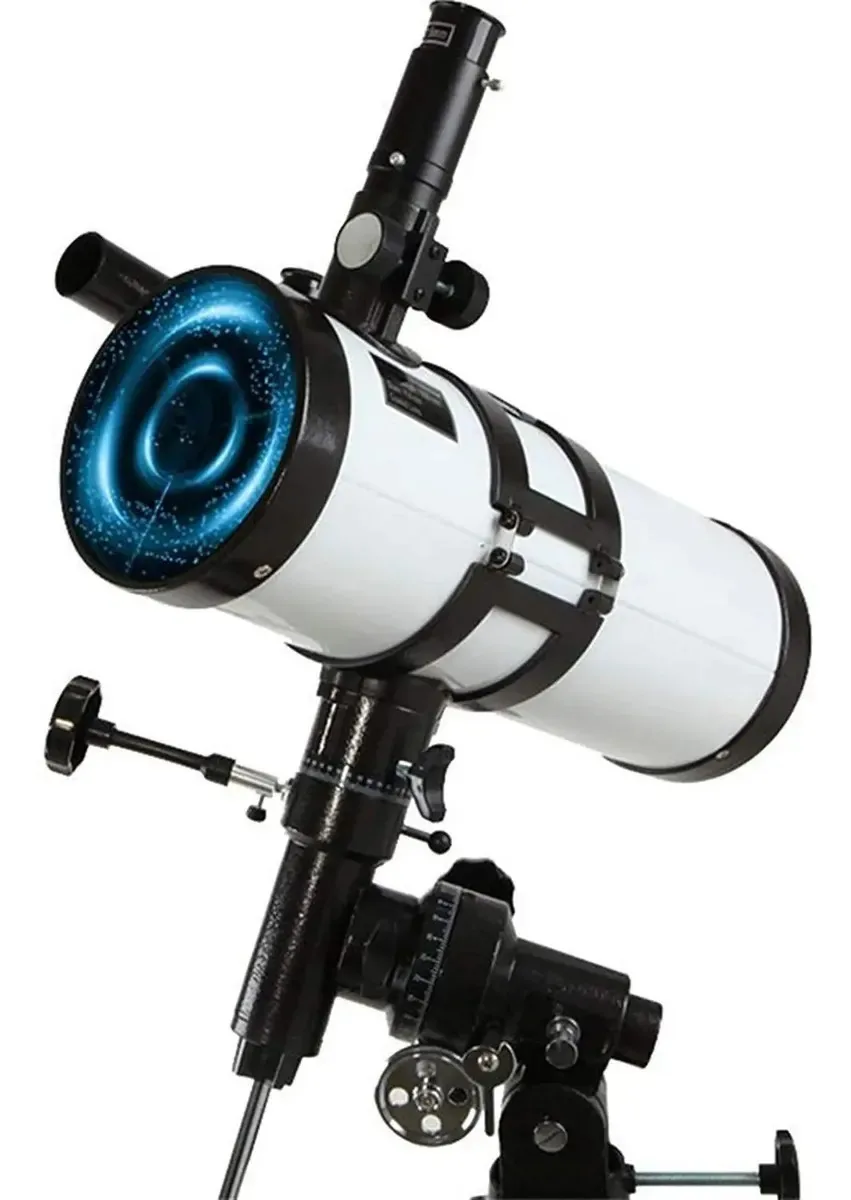 Telescópio refletor astronômico Izfrqmgl com tripé, telescópios de 114 mm para astronomia, telescópios astronômicos para crianças e adultos iniciantes.