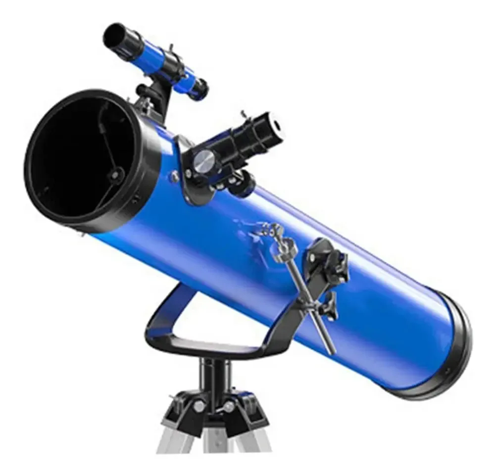 Telescópio astronômico de refletores Izfrqmgl, telescópio para crianças, telescópios para iniciantes em astronomia, telescópio portátil com 3 boas oculares