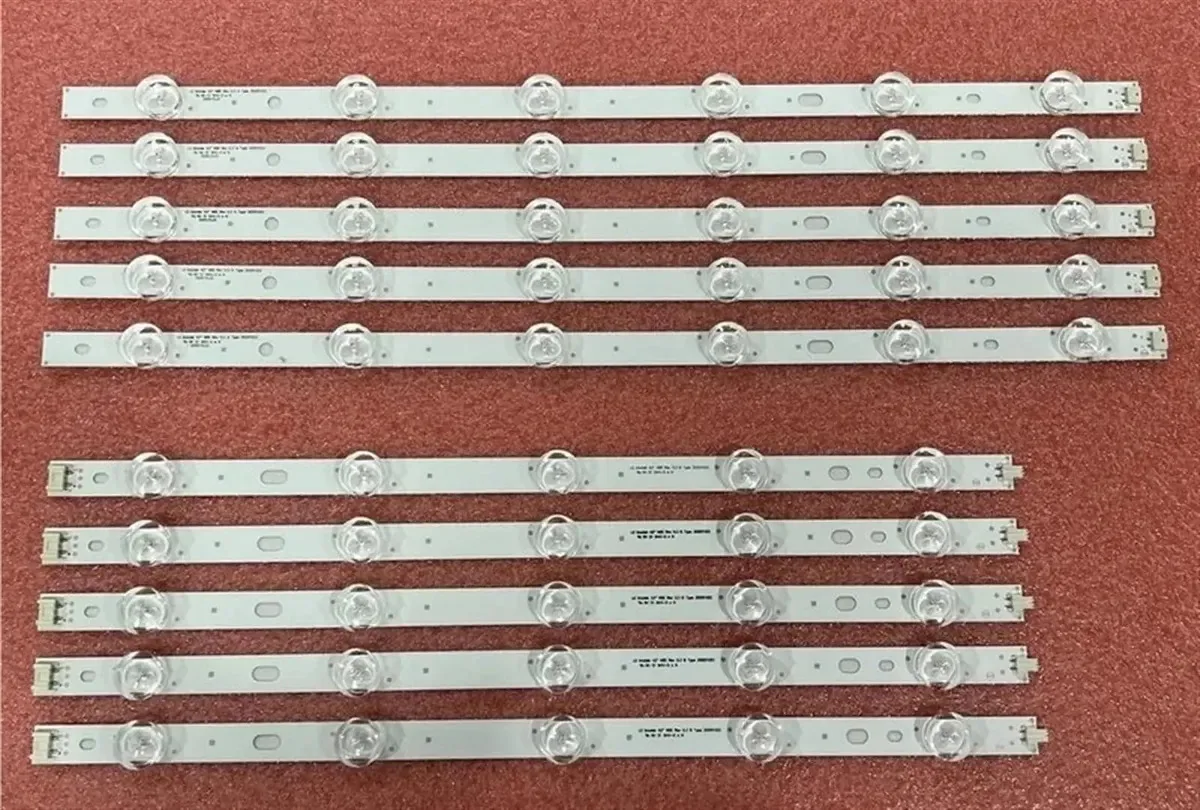 Barra de luz de fundo LED Dytjcl de 10 peças para TV 42ln5100-cp 42lm3450 42ls345t 42ls3150 SVL420A60 Tv 42 Nde A tipo B HC420DUN-SLCP1-11xx