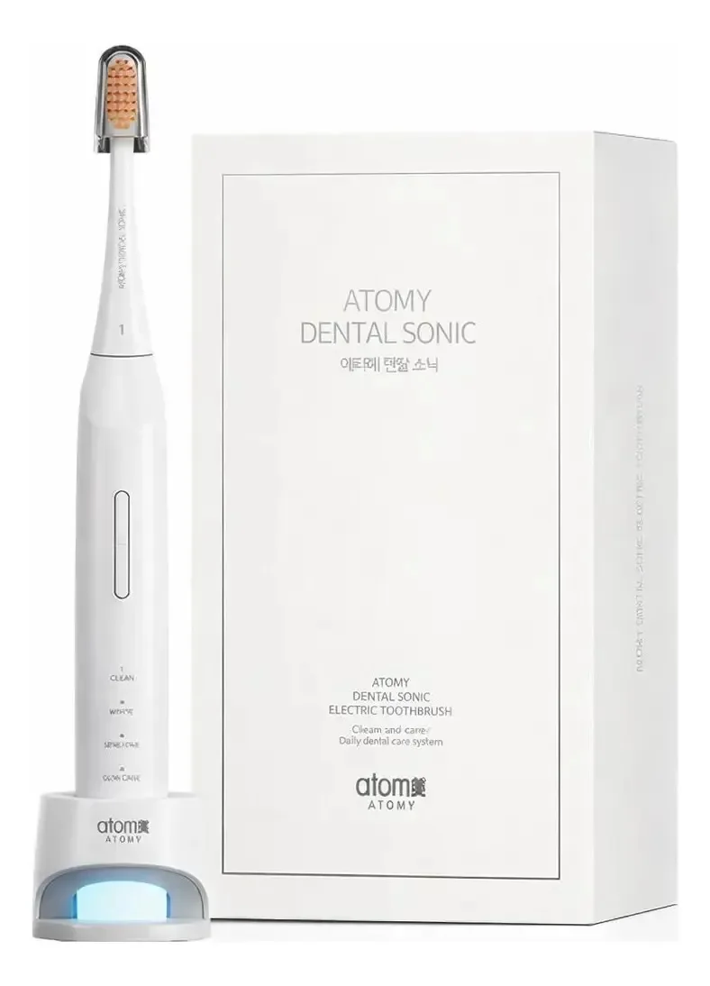 Escova de dentes ultrassônica elétrica Atomy Korea