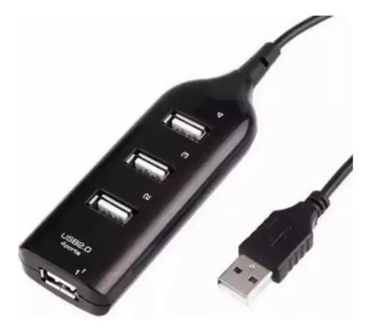 Adaptador Extensor Hub Usb 4 Portas Usb 2.0 Au-013 Altomex