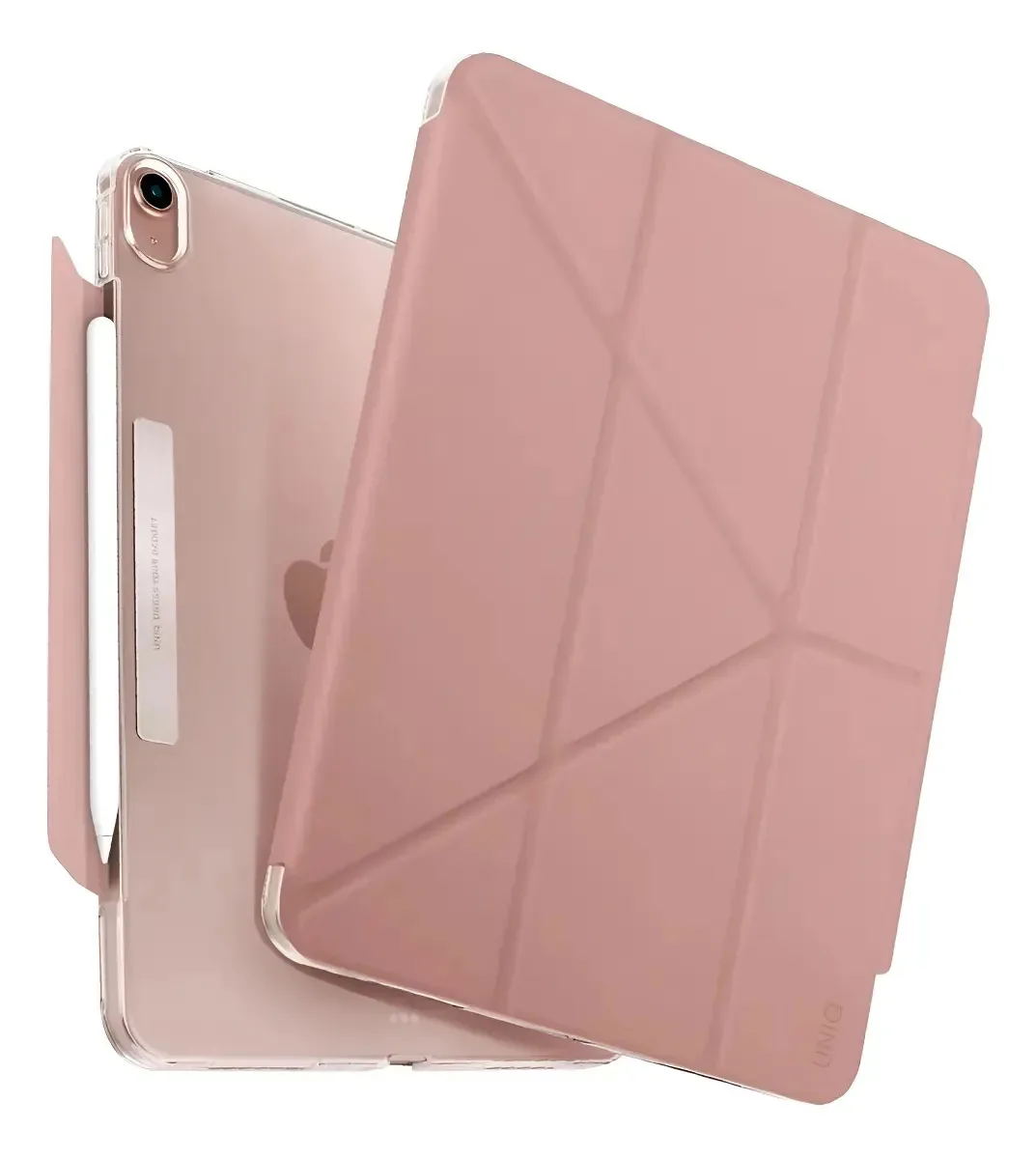 Uniq iPad Air 10.9 5ª/4ª generación Dobrável Rosa Capas e estojos para tablets