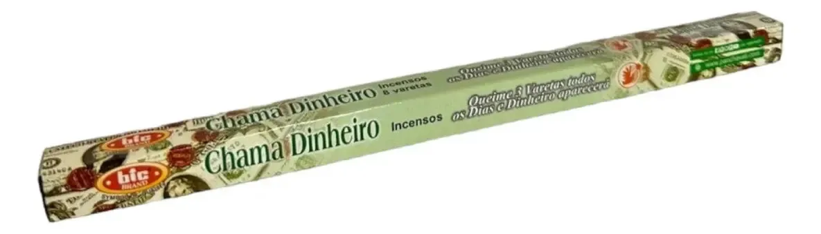 Incenso Chama Dinheiro Bic Geral Loja