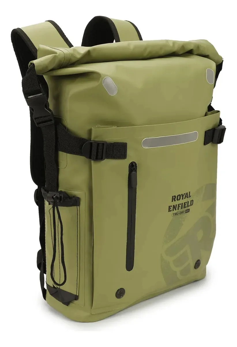 Camiseta de enrolar à prova d'água Morral Royal Enfield Tru Dry verde