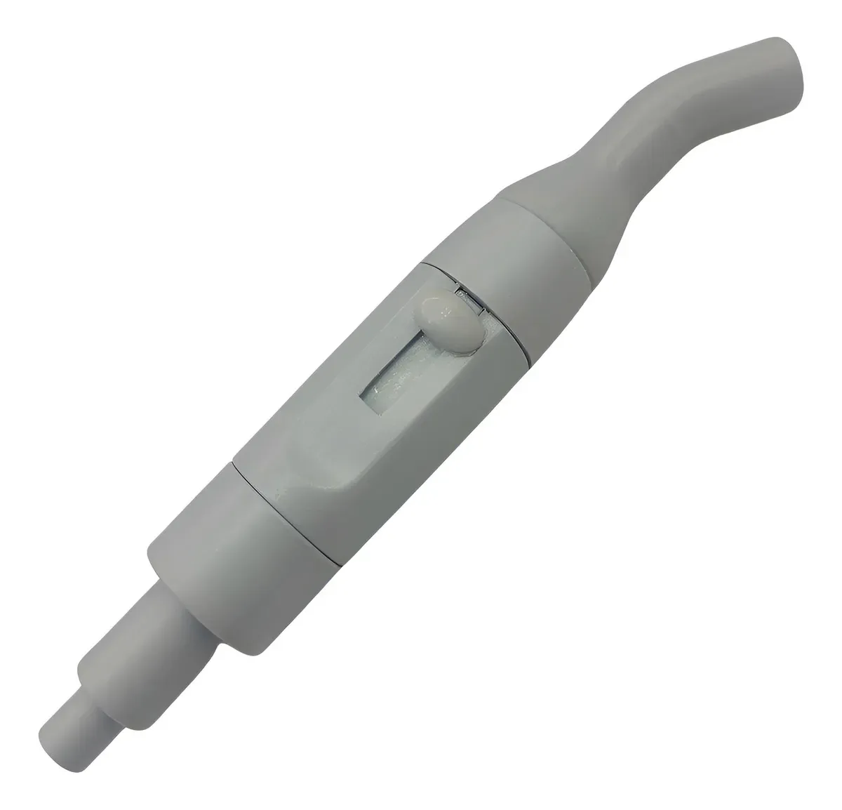 Cânula de Sucção Gnatus 6,5 mm Cinza para Sugador Odontológico