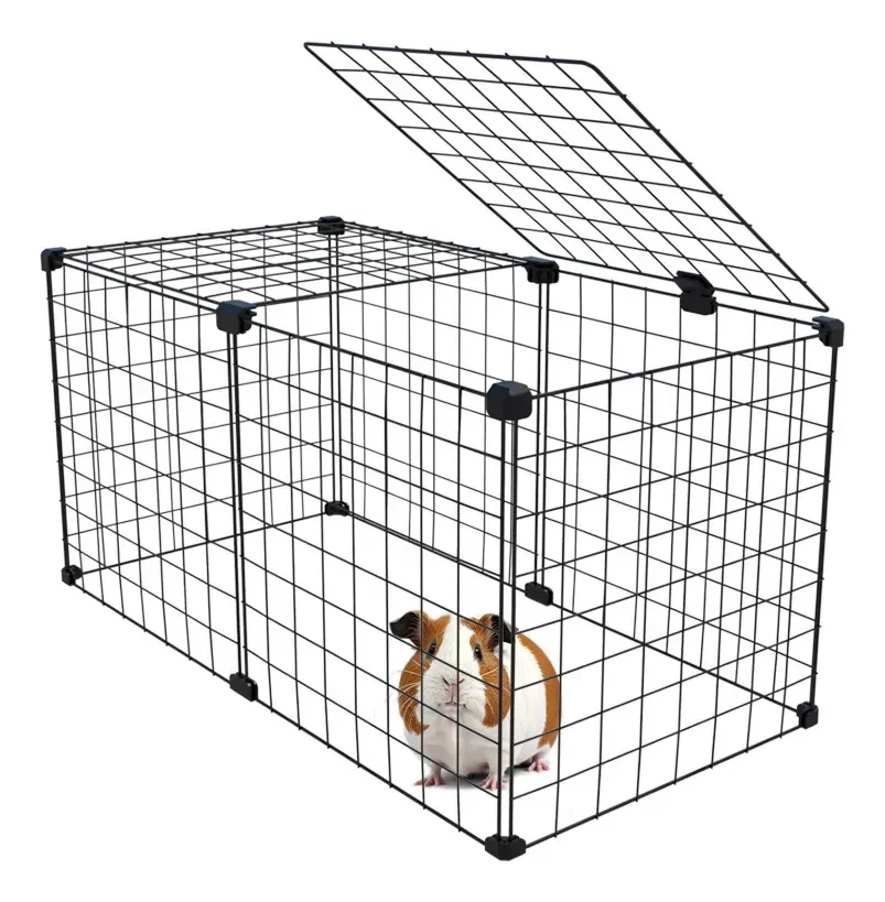 Cercado Para Porquinho Da Índia 40x80x40 Gaiola Para Coelho