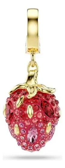 Charm Idyllia Morango Vermelho Swarovski Vermelho