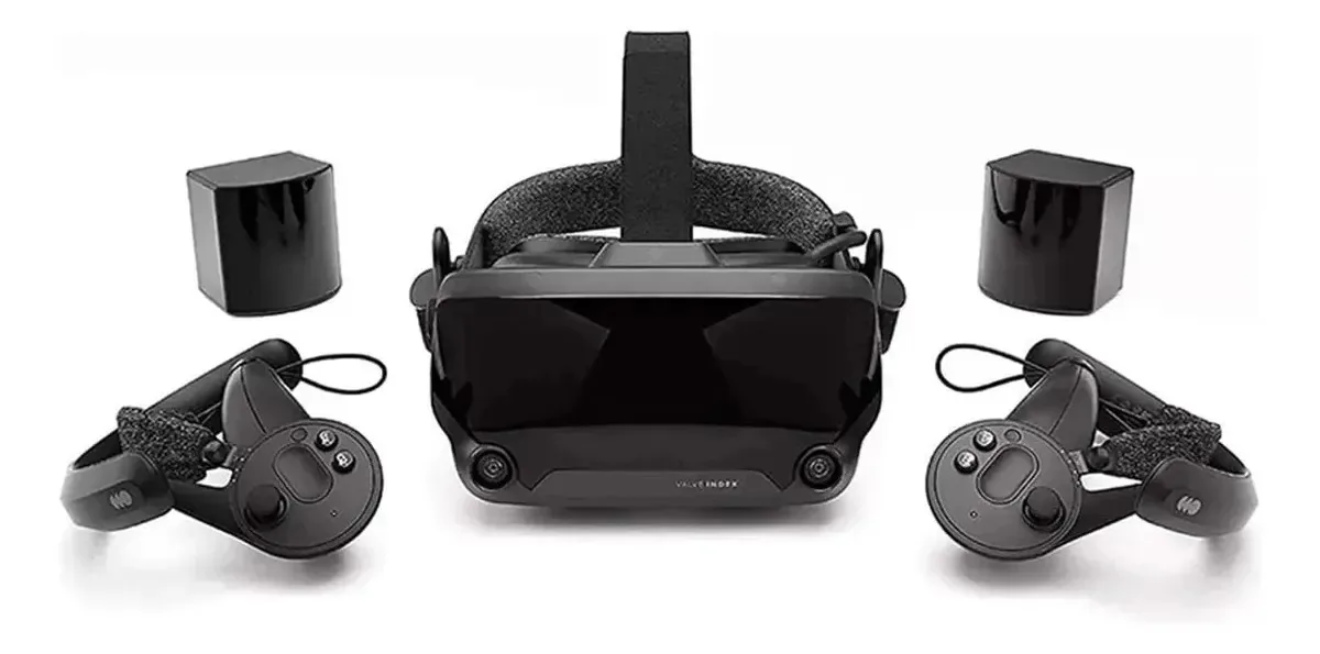 Controladores de estação base Qdvophza Ar, identificador de jogo Steam Vr, ar Knuckles, fones de ouvido com kit VR completo (cor: controle direito)