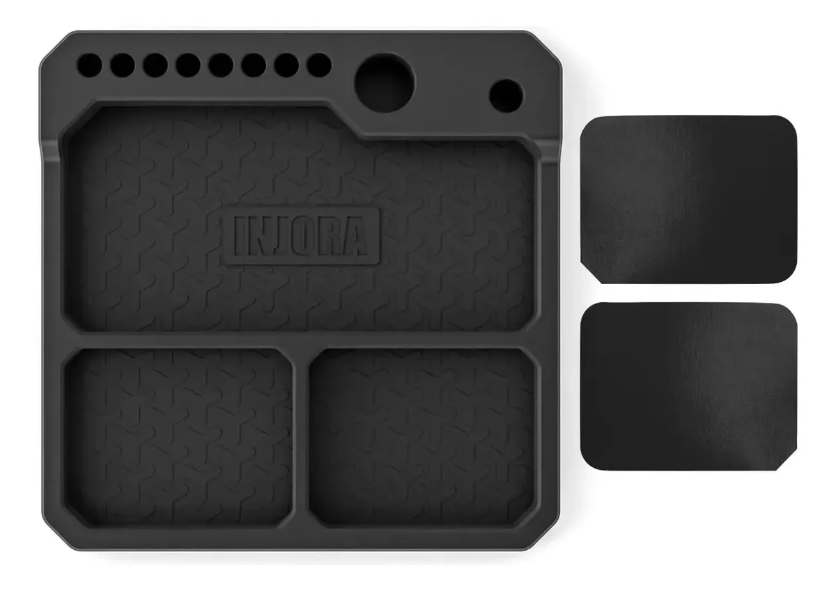 Bandeja organizadora de ferramentas de silicone Injora