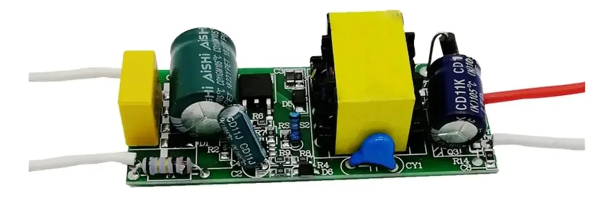 Lâmpada LED industrial e de mineração embutida Controlador de fonte de alimentação de corrente constante Transformador de isolamento Refletor embutido 30w20 Placa de lastro nu Cor: 25