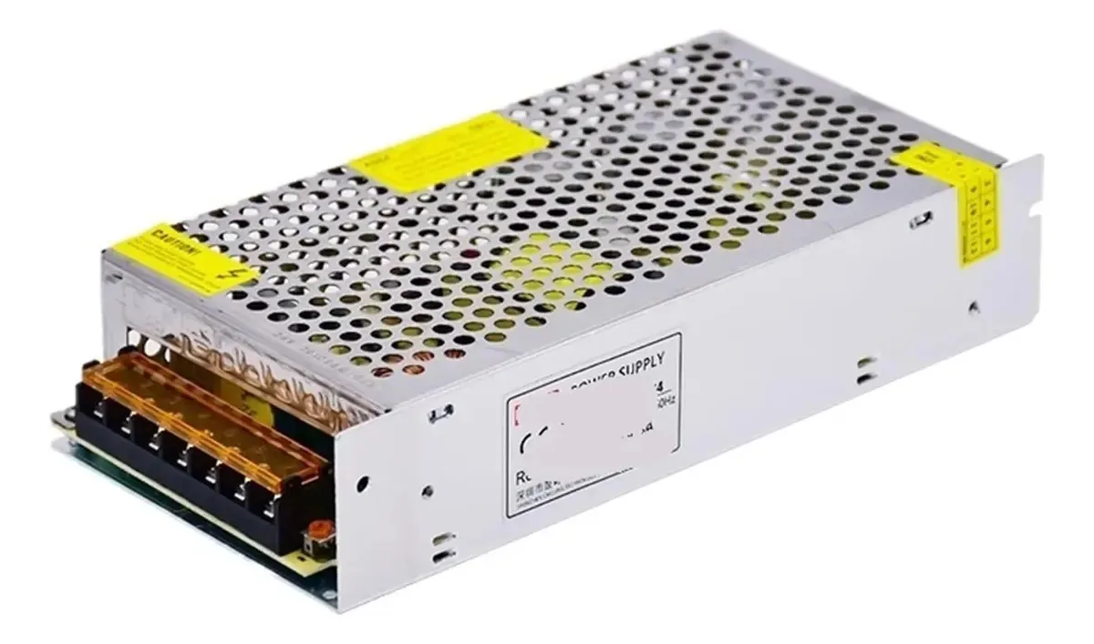 Fonte de alimentação de comutação DC 220v a 24v5a, transformador de energia 24v5a, fonte de alimentação comutada 24v120w DC24V (cor: tamanho grande de 24v5a120w)