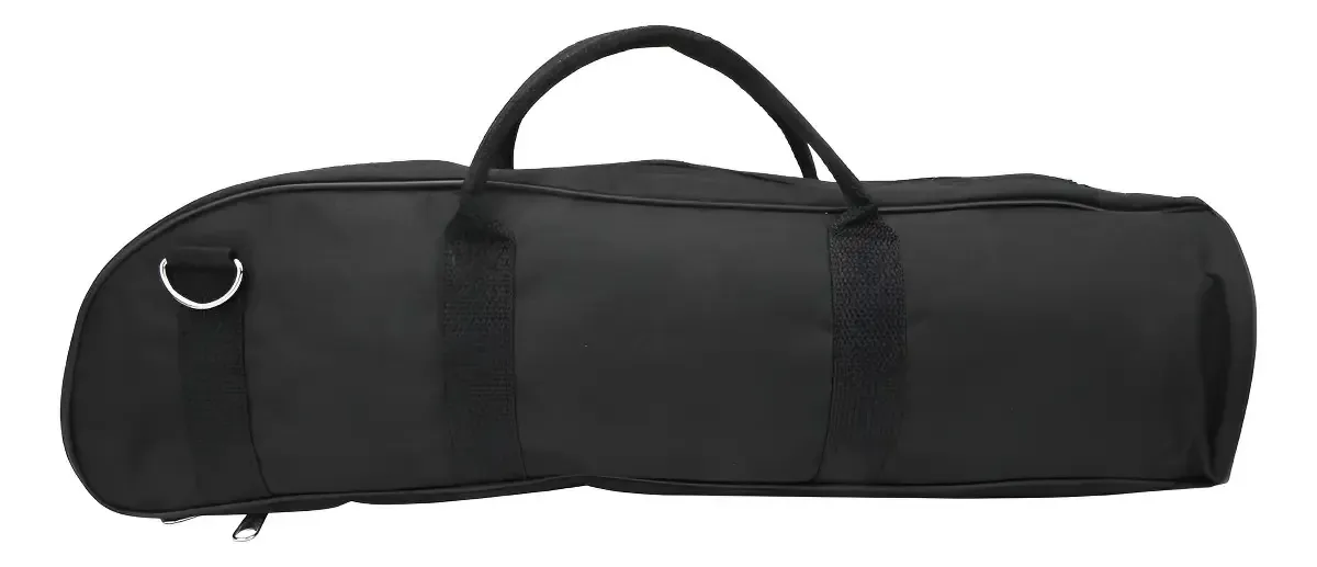 Bolsa de trompete, leve, durável, elegante e simples, com. Negro